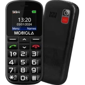 MOBIOLA mobilni telefon MB200, Black