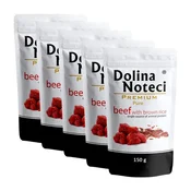 Dolina Noteci Premium Pure Beef with Brown Rice 5 x 150 g