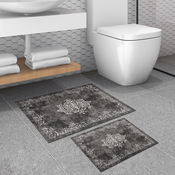 Lessentiel Maison Set 2 prostirke za kupatilo Sivi