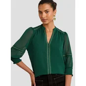 love & roses Bluza smaragd