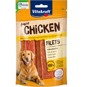 Vitakraft Pasji prigrizek Chicken Filets - 80 g