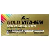 Zlata VITA-MIN anti-OX super šport – multivitamini za aktivne, 60 kapsul
