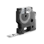 Dymo traka industrijska poliester 12mm crna/metalik ( DY18486 )