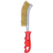 Vsenamenska žična krtača iz medeninaste žice. 250mm 201.2302 ks tools