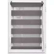 LUANCE Zebra roletne 60x250cm tamno sive