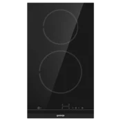 GORENJE Ugradna ploca ECT321BCSC, Staklokeramicka, 2 zone kuvanja, Crna