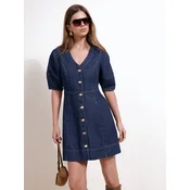 Friends Like These Dolga srajca moder denim