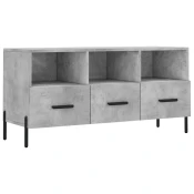 TV ormaric boja betona 102 x 36 x 50 cm od konstruiranog drva