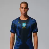 Nike Brazil 2026 Stadium Away Mens Jordan Dri-FIT Football Replica Shirt