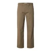 SELECTED Chino hlače SLMMiles rjava