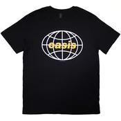 Oasis Majica Globe Logo Unisex Black 2XL