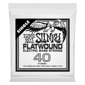 ERNIE BALL 10840 FLATWOUND SLINKY .040 struna za bas kitaro posamezna