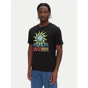 Volcom Majica REALITYFAB  svijetloplava / jabuka / lubenica roza / crna