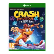 Crash Bandicoot 4 Its About Time + darilo kockasti junak (PS4)