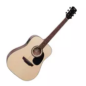 JET JDE-255 ELECTRO ACOUSTIC GUITAR NAT