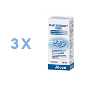 Tears Naturale II Med (3 x 15 ml)
