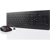 LENOVO Bežicna tastatura + miš 510/ US/ crna