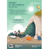 UČIMse 5A, KOMPLET, SLO,MAT IN NIT, MKZ (478105)