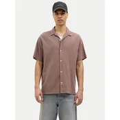 Jack & Jones Srajca Luke 12255781 Rjava Relaxed Fit