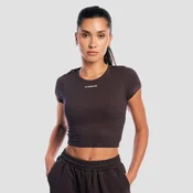 GymBeam Ženska kratka majica Aura Tee Brown