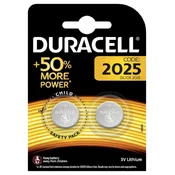 KSA ELEKTROPROFI DURACELL litijske plosnate baterije DL2025 blister 2 kom/pak DRB2025L2