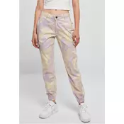 Womens Camo Cargo High Waisted Lilaccamo Trousers