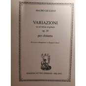 GIULIANI:VARIAZIONI OP.20 PER CHITARRA