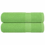 Rucnici za ruke FROGN 2 kom. Zelene boje jabuke 50x100 cm 360 g/m2