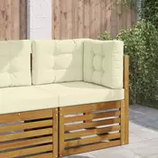 Jastuk za vanjsku sofU 3 pcs Krema Poliester