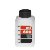 JOBO sistem steklenic za kemikalije 600 ml bele barve, lestvica