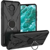 Ovitek ring za Nokia C30 črna