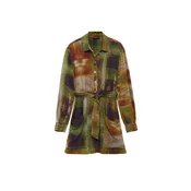 Desigual Obleka M. C. Lacroix zelena / mešane barve