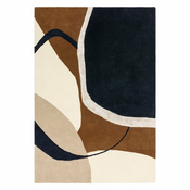 Opečnato oranžna ročno tkana volnena preproga 120x170 cm Matrix – Asiatic Carpets