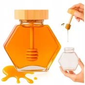 shumee 220 ml šesterokotni kozarec z merico