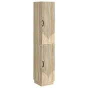 vidaXL Set omar 2 pcs Sonoma hrast Inženirski les
