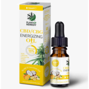 CBD olje Energizing, 15% CBD in 15% CBG, 10ml