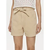 United Colors Of Benetton Kratke hlače iz tkanine 4DUKD9019 Bež Regular Fit