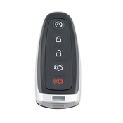 CAR 888 ACCESSORIES Kucište Oklop Kljuca, 5 Dugmeta, Za Ford, Crno