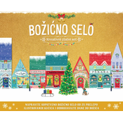 Božicno selo – kreativni zlatni set