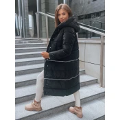Płaszcz/kurtka damska zimowa DIAMON PREMIUM czarna Dstreet