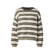 VERO MODA Pulover VMMAYBE zelena/jabolko/bela