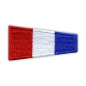 shumee Našitek zastave Terrathree 3 - nalepka za likanje/toplotno varjenje - vezen našitek/značka/emblem