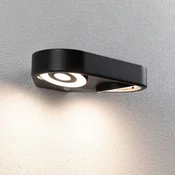 Paulmann LED senzorska stenska svetilka Silma antracit 2-svetlobna IP44 - Sodobni - Aluminij
