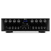 8 zonski ojačevalnik, 8 x 100W, FM, Bluetooth, USB, SDm, optični vhod