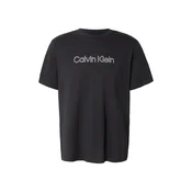 Calvin Klein Jeans Majica črna / bela