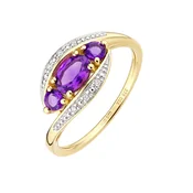 DIAMANT LETERNEL Prstan zlata