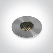 LED TALNA VGRADNA SVETILKA 6,5 W WW IP67 SATJE TEMNA LUČ 700 mA ALUMINIJASTA DM69068CH/W