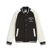 PUMA Varsity Bomber Jacket Kids, Kids, Black, 4-5Y