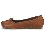 Clarks Balerinke Freckle Ice 203529304 Rjava