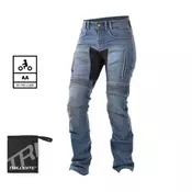 Ženske motoristične jeans hlače Trilobite Parado 661 - regular fit, modre